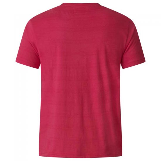 D555 Naughty X-mas T-shirt Red - Pólók - Nagyméretű pólók - 2XL-14XL