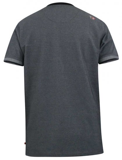 D555 Owen Colorless Polo Charcoal - Pólóingek - Galléros Pólók 2XL-8XL - Pólóingek 2XL-8XL