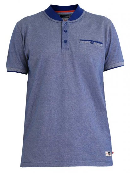D555 Owen Colorless Polo Blue - Pólóingek - Galléros Pólók 2XL-8XL - Pólóingek 2XL-8XL