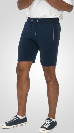 D555 Spalding Elasticated Waist Interlock Shorts Navy - Melegítőnadrág & rövidnadrág - Melegítőnadrág & Melegítő Rövidnadrág 2XL-12XL