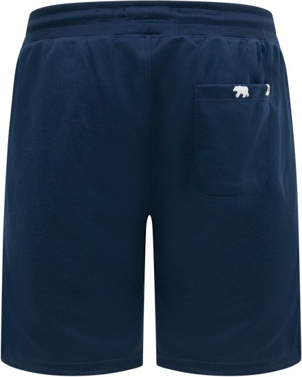 D555 Spalding Elasticated Waist Interlock Shorts Navy - Melegítőnadrág & rövidnadrág - Melegítőnadrág & Melegítő Rövidnadrág 2XL-12XL