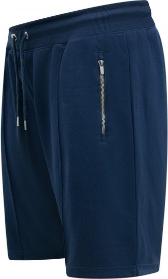 D555 Spalding Elasticated Waist Interlock Shorts Navy - Melegítőnadrág & rövidnadrág - Melegítőnadrág & Melegítő Rövidnadrág 2XL-12XL