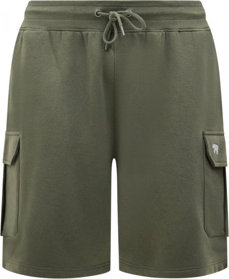 D555 Wigan 1 Elasticated Waist Fleece Cargo Shorts Khaki - Melegítőnadrág & rövidnadrág - Melegítőnadrág & Melegítő Rövidnadrág 2XL-12XL