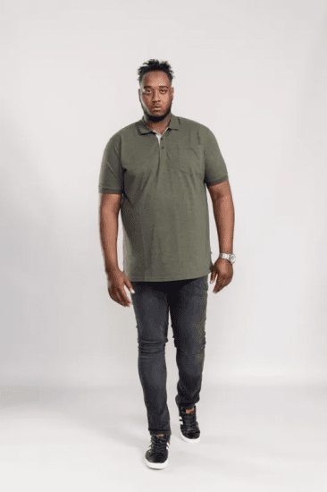 D555 Grant Polo Shirt Khaki - Pólóingek - Galléros Pólók 2XL-8XL - Pólóingek 2XL-8XL