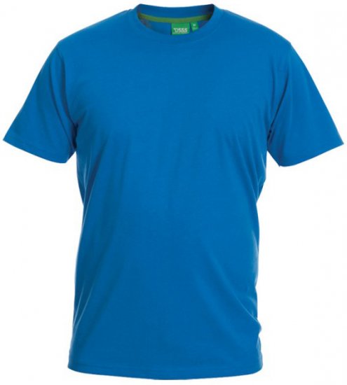 D555 Flyers Crew Neck T-shirt Blue - Pólók - Nagyméretű pólók - 2XL-14XL