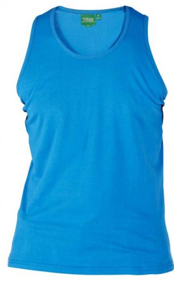 D555 Fabio Tanktop Blue - Pólók - Nagyméretű pólók - 2XL-14XL