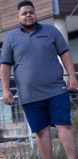 D555 Newcastle Polo Shirt Grey - Pólóingek - Galléros Pólók 2XL-8XL - Pólóingek 2XL-8XL