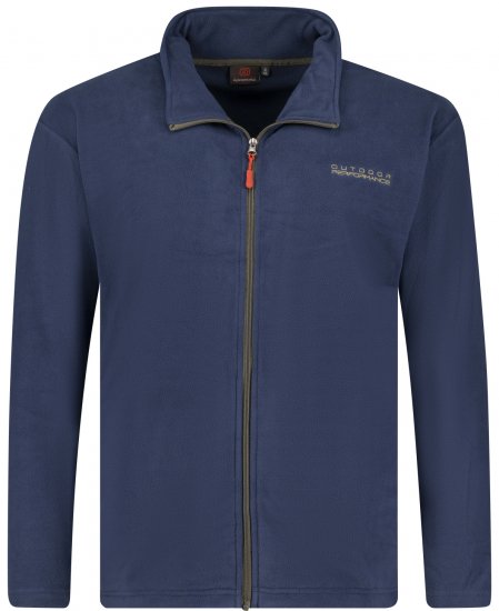 Adamo Tampa Fleece Jacket Navy TALL SIZES - FÉRFIRUHÁZAT MT-6XLT - TALL-méretek