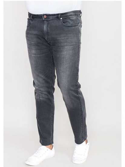 D555 Benson Tapered Fit Stretch Jeans Stonewash - Farmer & nadrág - Farmer és nadrág - W40-W70