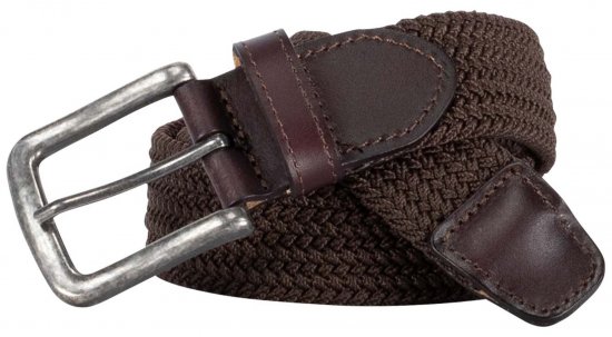 Adamo 180910 Elasztikus öv Barna - Övek - Nagyméretű Övek W40-W70/2XL-8XL