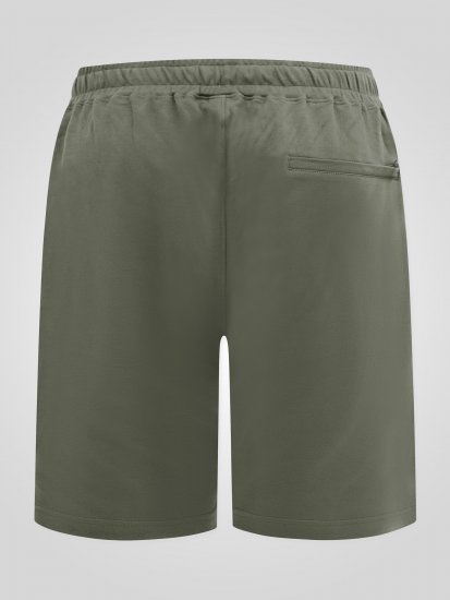 D555 Mitchell 1 Stretch Rövidnadrág Gumis Derékkal Khaki - Melegítőnadrág & rövidnadrág - Melegítőnadrág & Melegítő Rövidnadrág 2XL-12XL