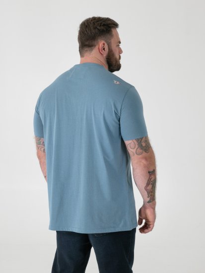 D555 Miller Bearded Skull Póló Nyomattal - Pólók - Nagyméretű pólók - 2XL-14XL