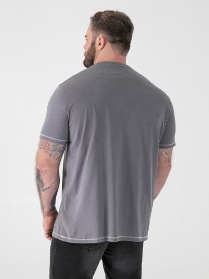 D555 Jasper Official Gas Monkey Póló Nyomattal Szürke - Pólók - Nagyméretű pólók - 2XL-14XL