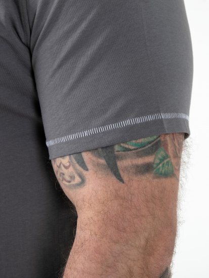 D555 Jasper Official Gas Monkey Póló Nyomattal Szürke - Pólók - Nagyméretű pólók - 2XL-14XL