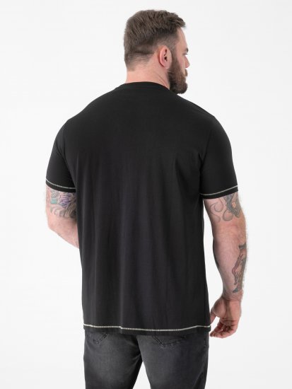 D555 Hugh Official ACDC Highway To Hell Póló Nyomattal Fekete - Pólók - Nagyméretű pólók - 2XL-14XL