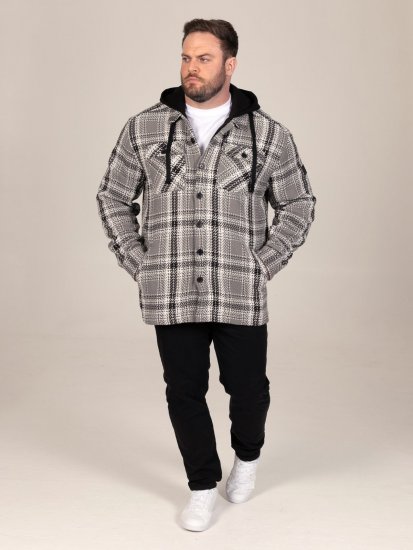 D555 Hayes Ingkabát Szürke - Ingek - Ingek 2XL-10XL