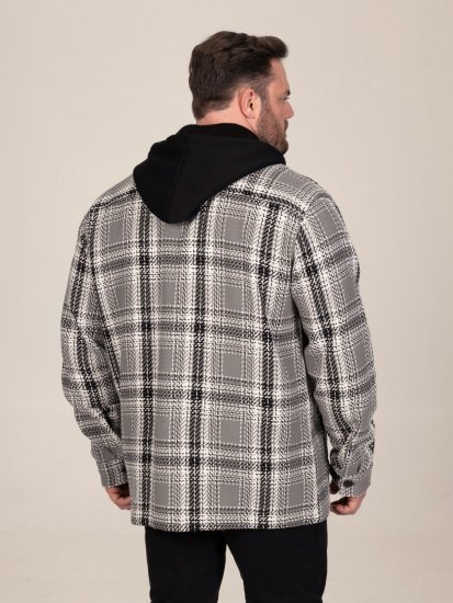 D555 Hayes Ingkabát Szürke - Ingek - Ingek 2XL-10XL