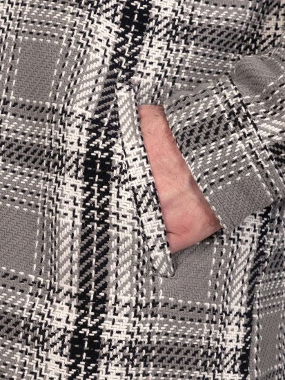 D555 Hayes Ingkabát Szürke - Ingek - Ingek 2XL-10XL