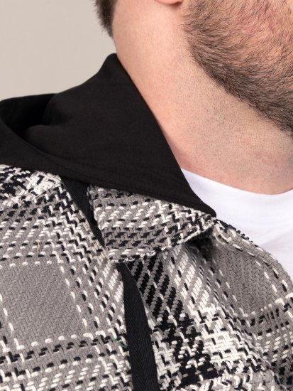 D555 Hayes Ingkabát Szürke - Ingek - Ingek 2XL-10XL
