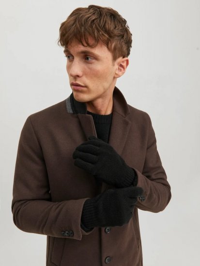 Jack & Jones Barry Kötött kesztyű Fekete - Kesztyűk - 