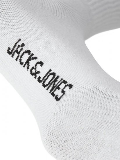 Jack & Jones Charles Teniszzoknik Fehér 3-pack - Alsónemű & strandruhák - Nagyméretű Alsónemű 2XL-8XL