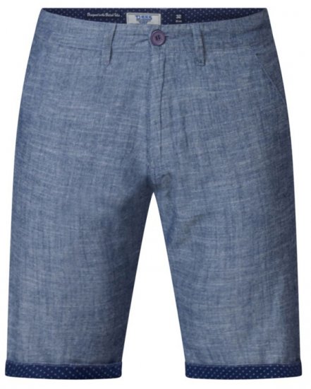 D555 Cliff Shorts Navy - Rövidnadrág - Nagyméretű Rövidnadrág W40-W60
