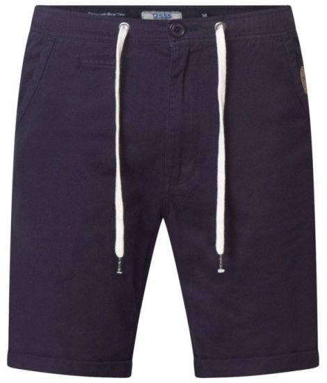 D555 Gareth Drawcord Shorts Navy - Melegítőnadrág & rövidnadrág - Melegítőnadrág & Melegítő Rövidnadrág 2XL-12XL