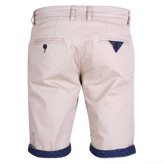 D555 Lopes Stretch Short Stone - Rövidnadrág - Nagyméretű Rövidnadrág W40-W60