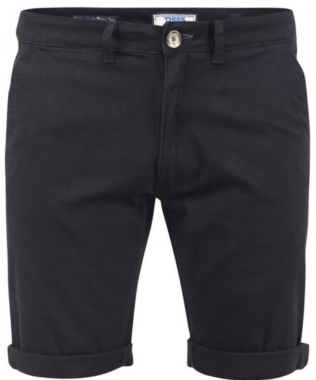 D555 BASILDON 1 Chino Shorts - Rövidnadrág - Nagyméretű Rövidnadrág W40-W60
