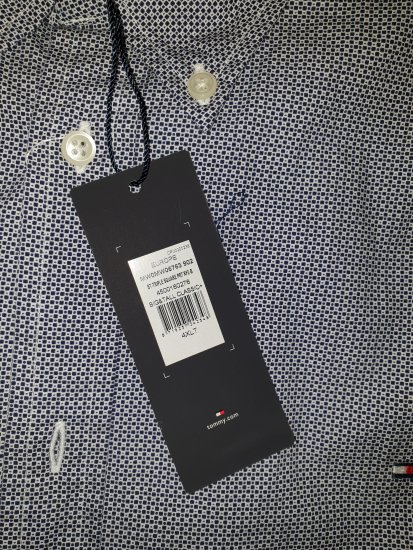 Tommy Hilfiger Triple Square Long Sleeve Shirt - Motley őrült áprilisi akciója - 