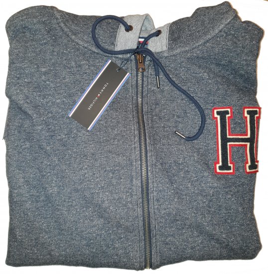 Tommy Hilfiger Axel Zip Thru Hoddie - Motley őrült áprilisi akciója - 