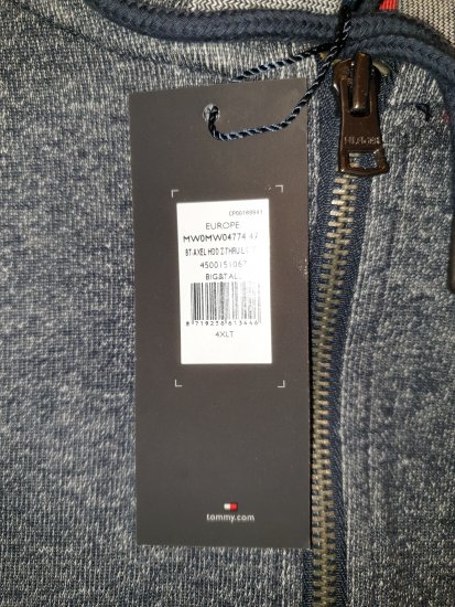 Tommy Hilfiger Axel Zip Thru Hoddie - Motley őrült áprilisi akciója - 