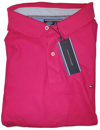 Tommy Hilfiger Classic Polo Dark Pink - Motley őrült áprilisi akciója - 