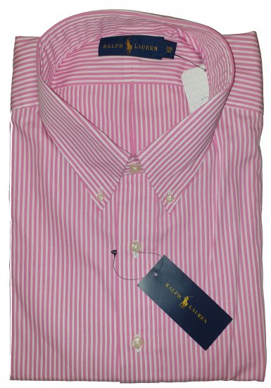 Polo Ralph Lauren 702 Shirt Pink/White - Motley őrült áprilisi akciója - 