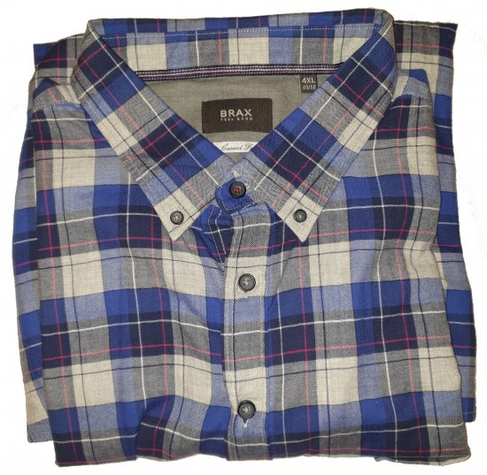 Brax 419030 Shirt Blue - Motley őrült áprilisi akciója - 