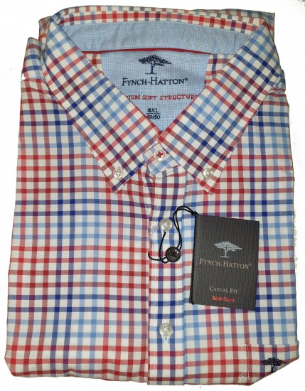 Fynch-Hatton 6022 Shirt Red - Motley őrült áprilisi akciója - 