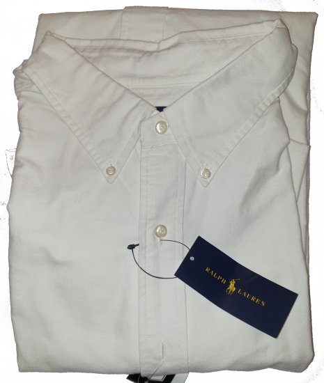 Ralph Lauren TC6U White Shirt - Motley őrült áprilisi akciója - 