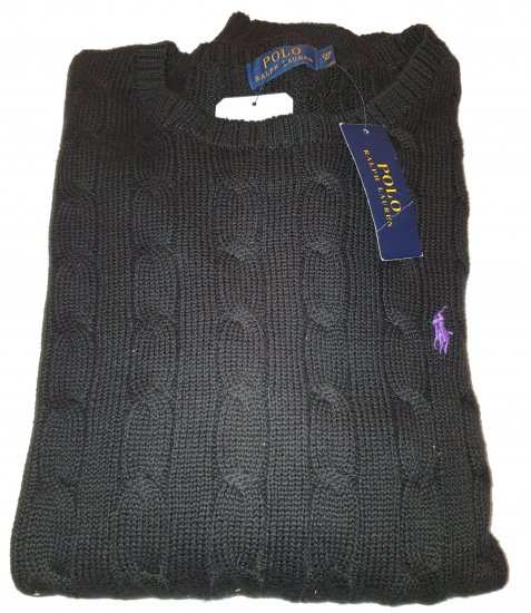 Ralph Lauren T15V Sweater Black - Motley őrült áprilisi akciója - 