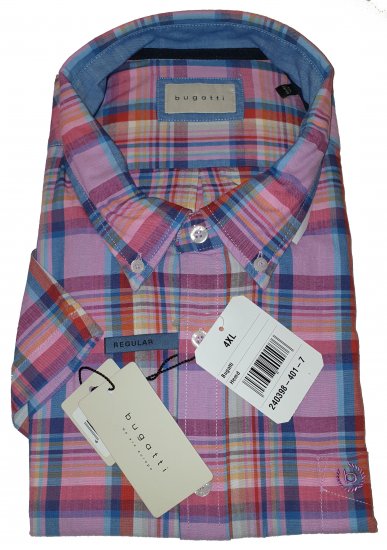 Bugatti 98333 Short Sleeve Shirt - Motley őrült áprilisi akciója - 