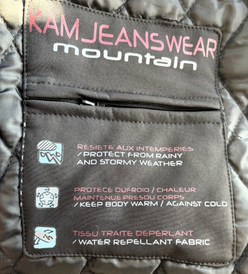 Kam Jeans Evolution Jacket - Kabátok - Nagyméretű Kabátok - 2XL-8XL