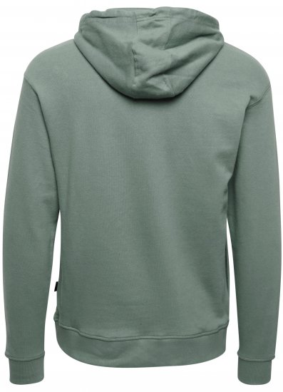 Blend Hoodie 4285 Duck Green - Pulóverek & kapucnis pulóverek - Pulóverek & Kapucnis pulóver 2XL-12XL
