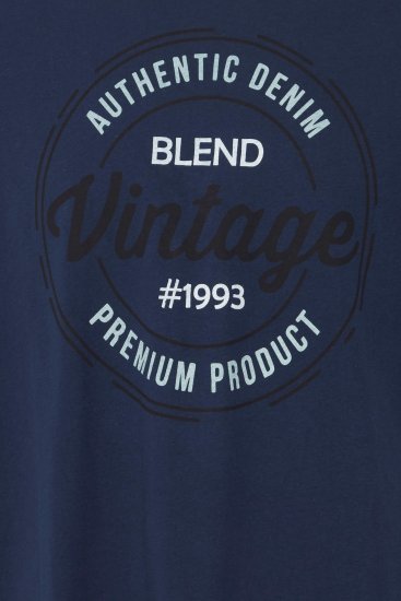Blend 8411 T-Shirt Dress Blues - Pólók - Nagyméretű pólók - 2XL-14XL