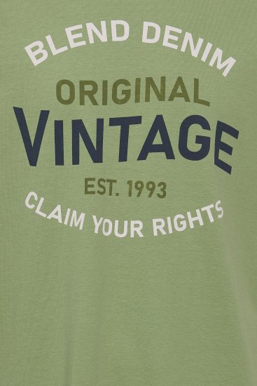 Blend 5018 T-Shirt Green - Pólók - Nagyméretű pólók - 2XL-14XL