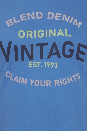 Blend 5018 T-Shirt Blue - Pólók - Nagyméretű pólók - 2XL-14XL