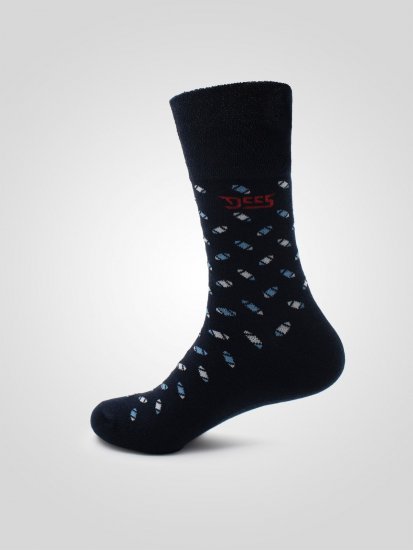 D555 Harold 3 Extra Wide Comfort Fit Socks 3-pack Navy/Denim - Alsónemű & strandruhák - Nagyméretű Alsónemű 2XL-8XL