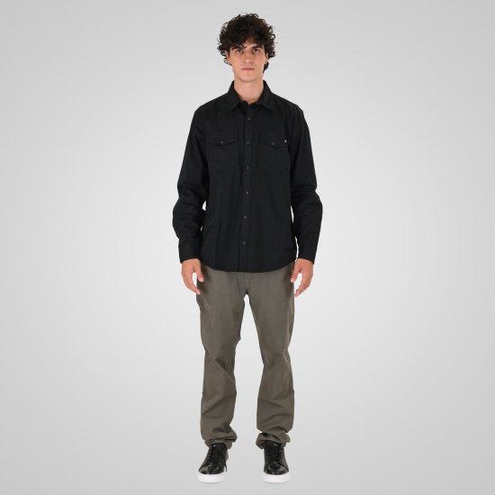 Double Outfitters GS-5126 Patentos ing Fekete - Ingek - Ingek 2XL-10XL