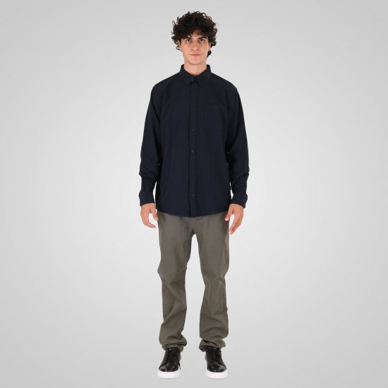 Double Outfitters GS-5225 Oxford ing Tengerészkék - Ingek - Ingek 2XL-10XL