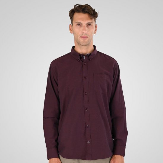 Double Outfitters GS-5225 Oxford ing Bordó - Ingek - Ingek 2XL-10XL