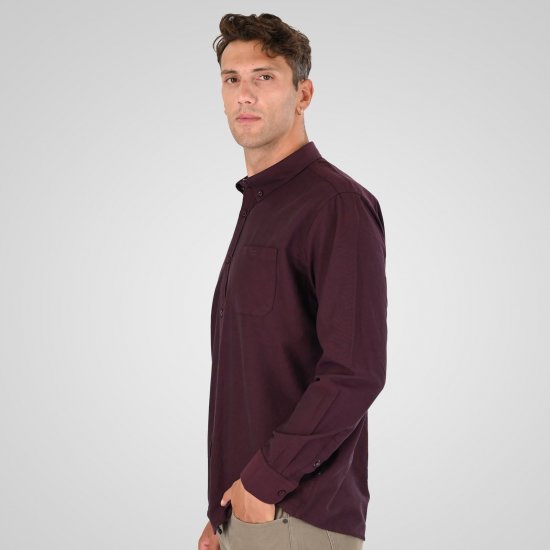 Double Outfitters GS-5225 Oxford ing Bordó - Ingek - Ingek 2XL-10XL