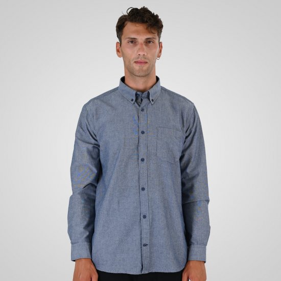 Double Outfitters GS-5225 Oxford ing Világoskék - Ingek - Ingek 2XL-10XL